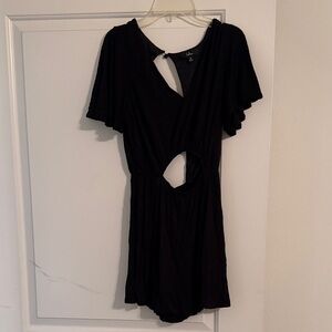 Lulus Black cutout mini Dress